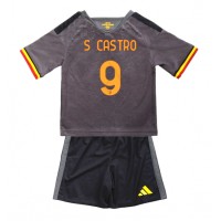 Dječji Nogometni Dres AS Roma Santiago Castro #9 Rezervni 2026-27 Kratak Rukav (+ Kratke hlače)